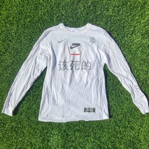 TDE White Long Sleeve Shirt